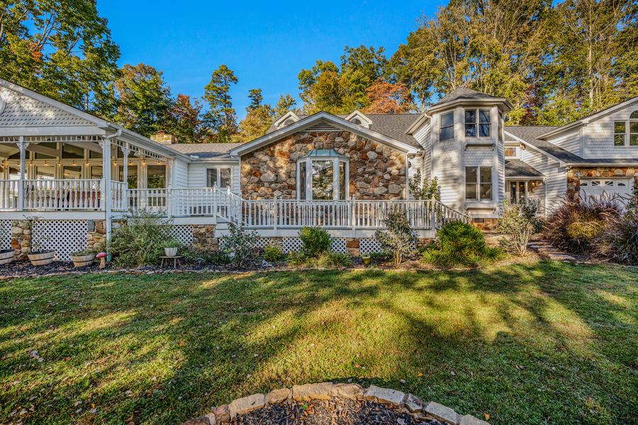 Front of the farmhouse, 144 Porter Road
