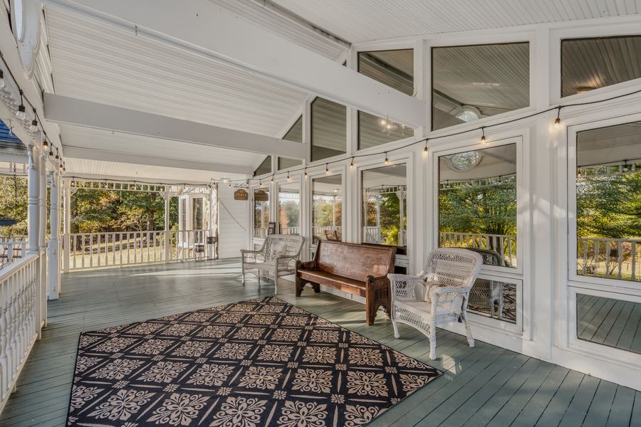 The front porch, 144 Porter Road