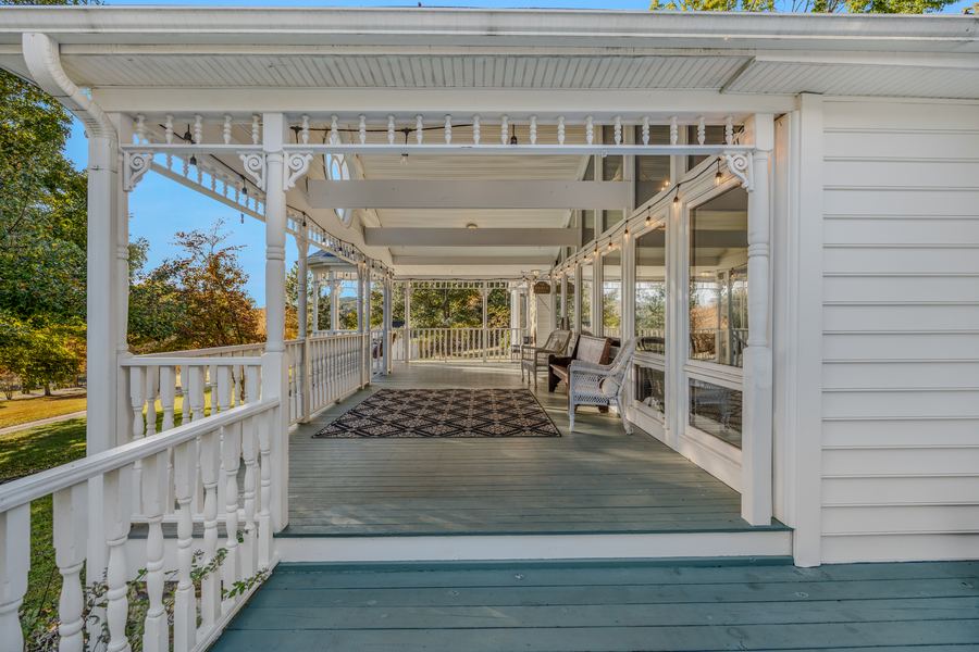 The front porch, 144 Porter Road