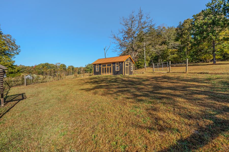 Shed and pasture, 144 Porter Road
