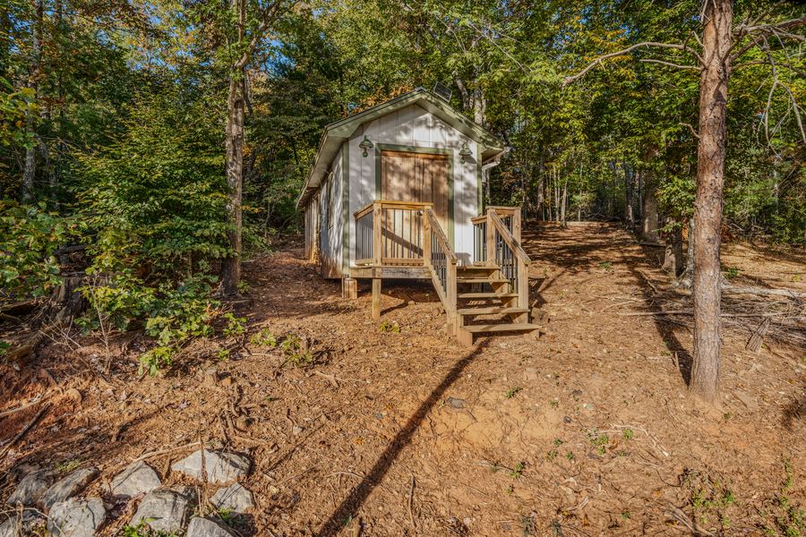 Shed in the woods, 144 Porter Road